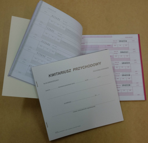 KWITARIUSZ PRZYCHODOWY KWITARIUSZ PRZYCHODOWY